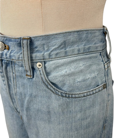 Madewell The Perfect Vintage Straight Jean Light Wash Size 29 - Picture 6 of 15
